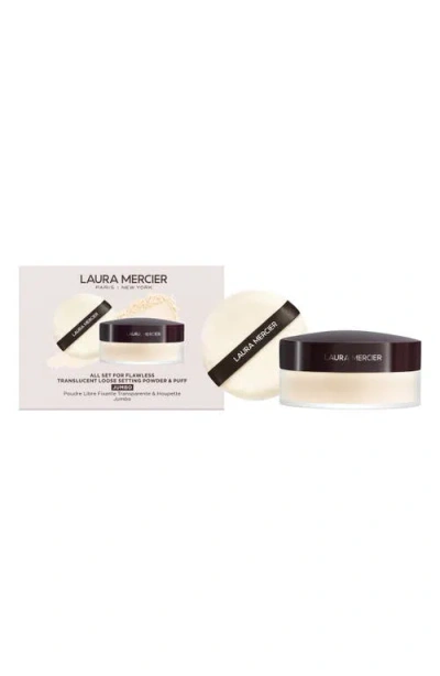 Laura Mercier All Set For Flawless Translucent Loose Setting Powder & Puff (nordstrom Exclusive) $97 In No Color