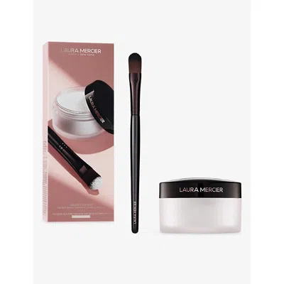 Laura Mercier Awaken Your Eyes Secret Brightening Powder + Brush Gift Set Worth £57 Translucent