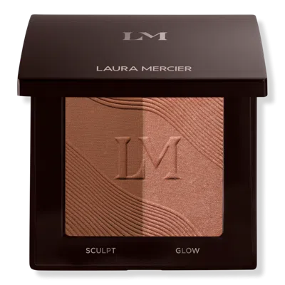 Laura Mercier Bronze Color Infusion Talc-free Matte & Luminous Duo - 40 Riviera In Blue