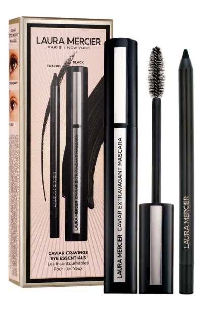 Laura Mercier Caviar Cravings Eye Essentials 2-piece Set $61 Value In Transparent