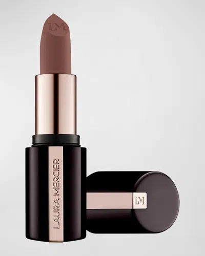 Laura Mercier Caviar Smoothing Matte Lipstick In Brown Suede (dirty Rose)