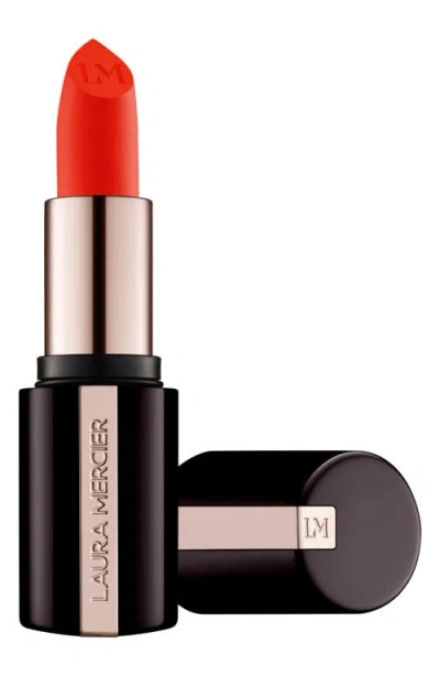 Laura Mercier Caviar Smoothing Matte Lipstick In 500 Flame Challis