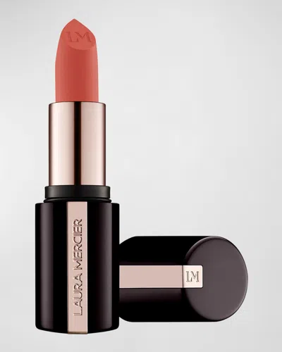 Laura Mercier Caviar Smoothing Matte Lipstick In Coral Velour (deep Pinky Peach)