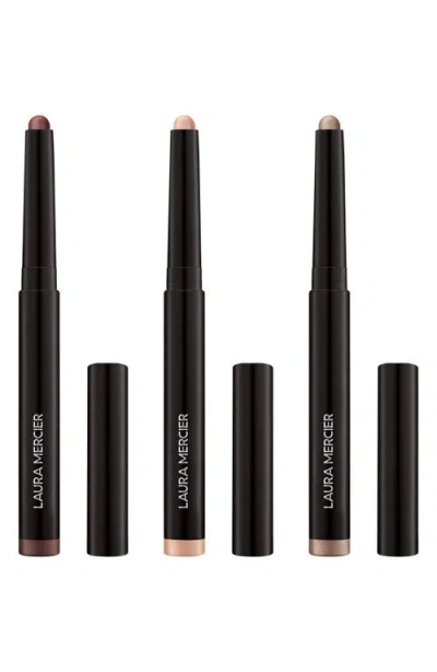 Laura Mercier Caviar Stick Eyeshadow Trio (nordstrom Exclusive) (limited Edition) $99 Value In Gold