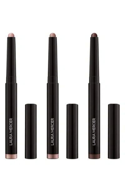 Laura Mercier Caviar Stick Eyeshadow Trio (nordstrom Exclusive) (limited Edition) $99 Value In Multi