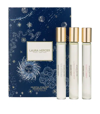 Laura Mercier Celestial Starlight Fragrance Travel Set In White