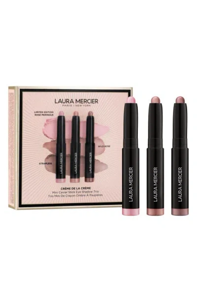 LAURA MERCIER LAURA MERCIER CRÉME DE LA CRÉME CAVIAR STICK EYESHADOW TRIO $58 VALUE