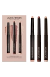 Laura Mercier Effortless Eyes Caviar Stick Eyeshadow Trio (nordstrom Exclusive) $99 Value In Bronze/dune/rose Gold