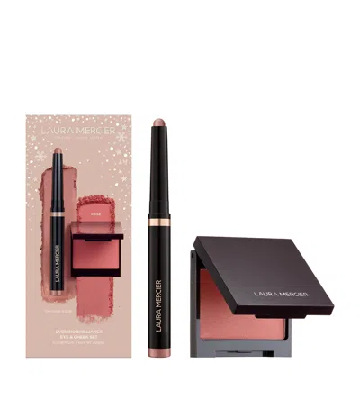 Laura Mercier Evening Brilliance Eye And Cheek Make-up Gift Set In White