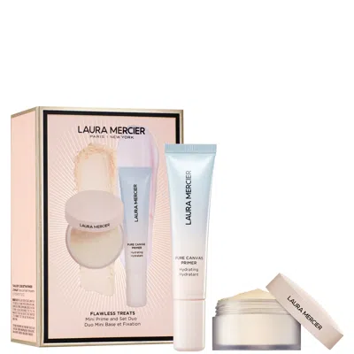 Laura Mercier Flawless Treats Mini Prime + Set Duo - Mini Hydrating Primer + Mini Ultra Blur In Translucent (worth