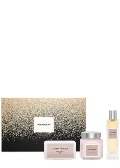 Laura Mercier Grand Indulgence Ambre Vanille Collection In White