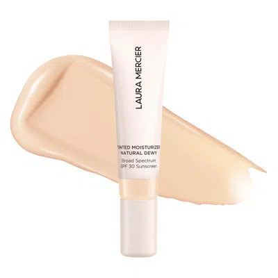 LAURA MERCIER MINI LONG-WEAR TINTED MOISTURIZER NATURAL DEWY SPF 30 WITH HYALURONIC ACID 0N1-SILK 0.507 OZ / 15 ML