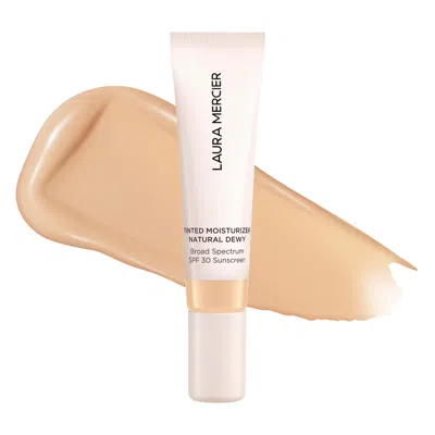 LAURA MERCIER MINI LONG-WEAR TINTED MOISTURIZER NATURAL DEWY SPF 30 WITH HYALURONIC ACID 1N BIRCH 0.507 OZ / 15 ML