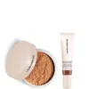 Laura Mercier Mini Translucent Loose Setting Powder Ultra Blur And Travel Size Tinted Moisturiser Dewy Duo (variou In 5n Clay