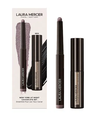 Laura Mercier New York At Night Caviar Eye Set ($49 Value) In Pink