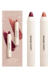 Laura Mercier Petal Soft Lipstick Crayon Duo $70 Value