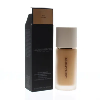 Laura Mercier Real Flawless Weightless Perfecting Foundation 1 oz 4w1 Suntan Makeup 194250010817 In Transparent