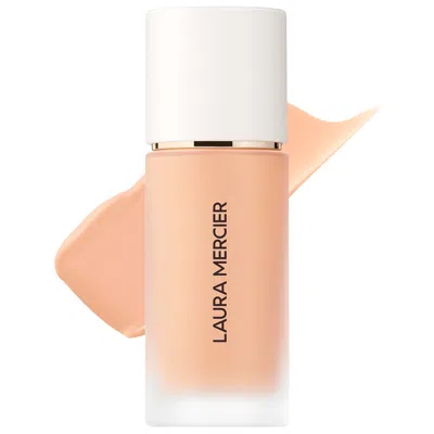 LAURA MERCIER REAL FLAWLESS WEIGHTLESS PERFECTING WATERPROOF FOUNDATION 2C1 ECRU 1 OZ / 30 ML