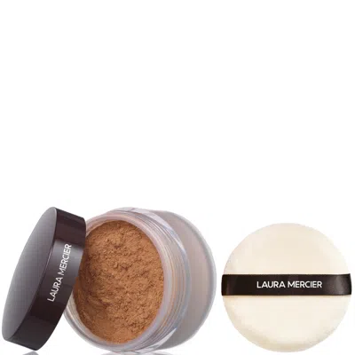 Laura Mercier Translucent Loose Setting Powder 29g & Velour Puff Set - Medium Deep