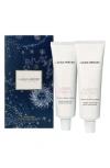 Laura Mercier Twin Flames Soufflé Hand Cream Set In Transparent
