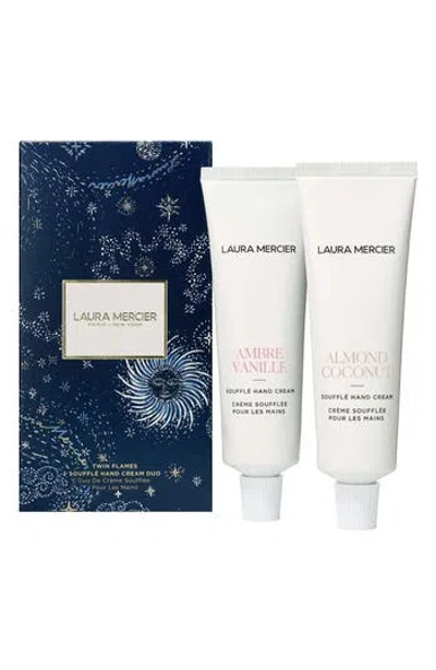 Laura Mercier Twin Flames Soufflé Hand Cream Set In Transparent