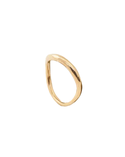 Laura Micheli Jewelry Hollow In Gold
