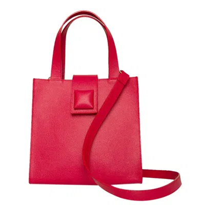 Laura Olaru Women's Happy Mini Red Leather Bag