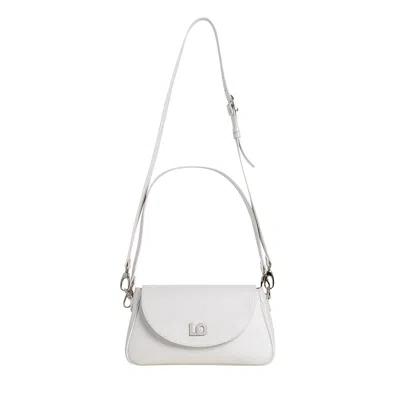 Laura Olaru Women's Leyla Pearly White Leather Bag