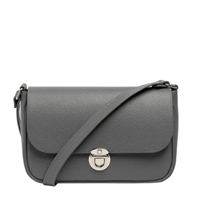 Laura Olaru Women's Lumi Dark Grey Leather Bag