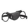 Laura Olaru Women's Nadia Quilted Black Leather Belt Bag In Black