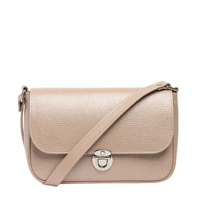 Laura Olaru Women's Pink / Purple Lumi Pearly Pink Leather Bag In Pink/purple
