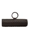 Laura Olaru Women's Tube Quilted Black Leather Bag In Black