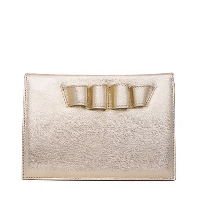 Laura Olaru Women's Wendy Gold Leather Bag