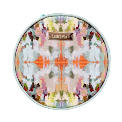 Laura Park Brooks Avenue Round Jewelry Case In Multi