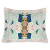 Laura Park Designs Monet's Garden Navy Standard Sham In Navy