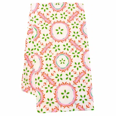 Laura Park Tea Towel - Set Of 2 In Rosie In Multi