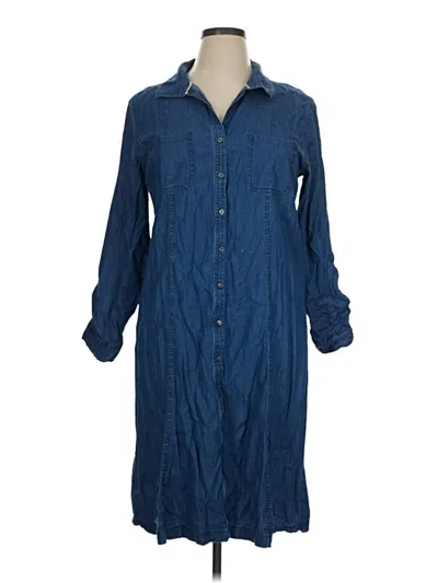 Pre-owned Laura Scott Casual Dress In Blue