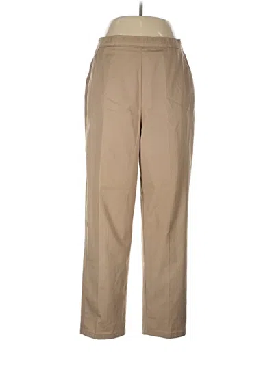 Pre-owned Laura Scott Casual Pants In Brown