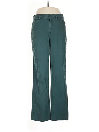Pre-owned Laura Scott Casual Pants In Teal