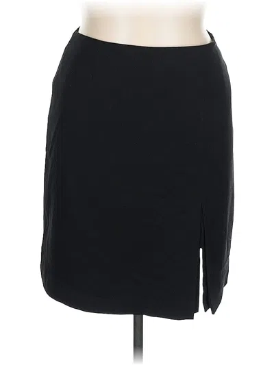 Pre-owned Laura Scott Casual Skirt In Black