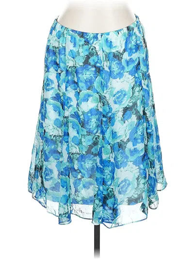 Pre-owned Laura Scott Casual Skirt In Blue