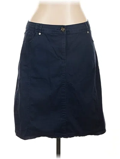 Pre-owned Laura Scott Casual Skirt In Blue