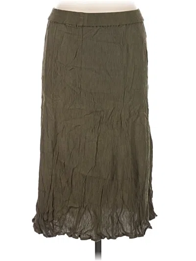 Pre-owned Laura Scott Casual Skirt In Brown