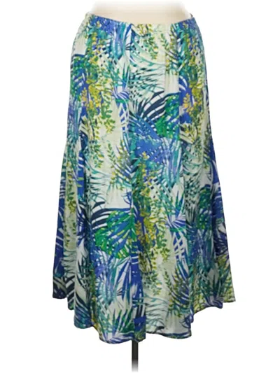 Pre-owned Laura Scott Casual Skirt In Green