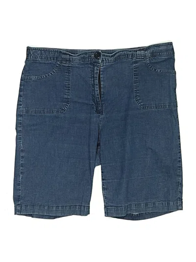 Pre-owned Laura Scott Denim Shorts In Blue