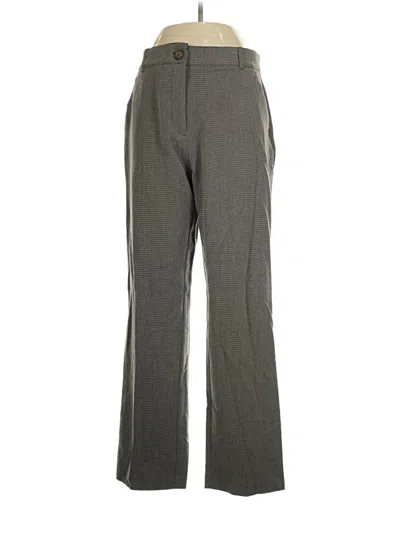 Pre-owned Laura Scott Dress Pants In Gray