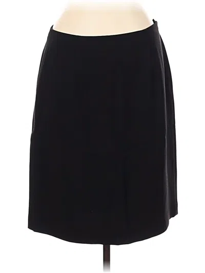 Pre-owned Laura Scott Formal Skirt In Black