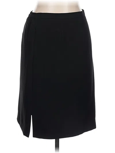 Pre-owned Laura Scott Formal Skirt In Black