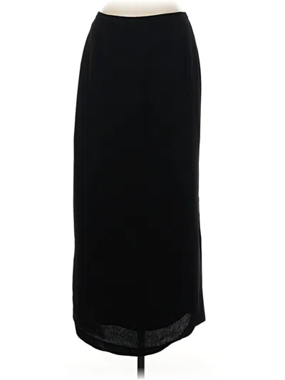 Pre-owned Laura Scott Formal Skirt In Black