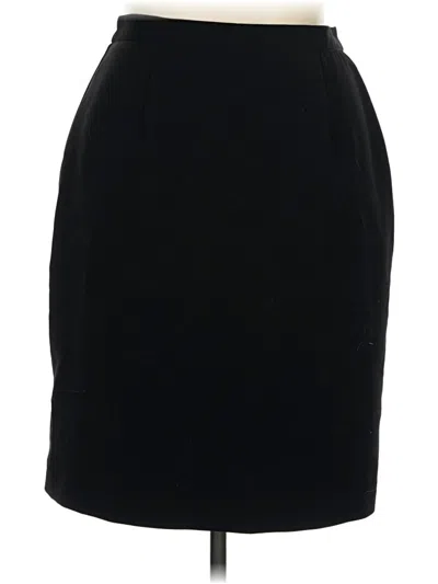 Pre-owned Laura Scott Formal Skirt In Black